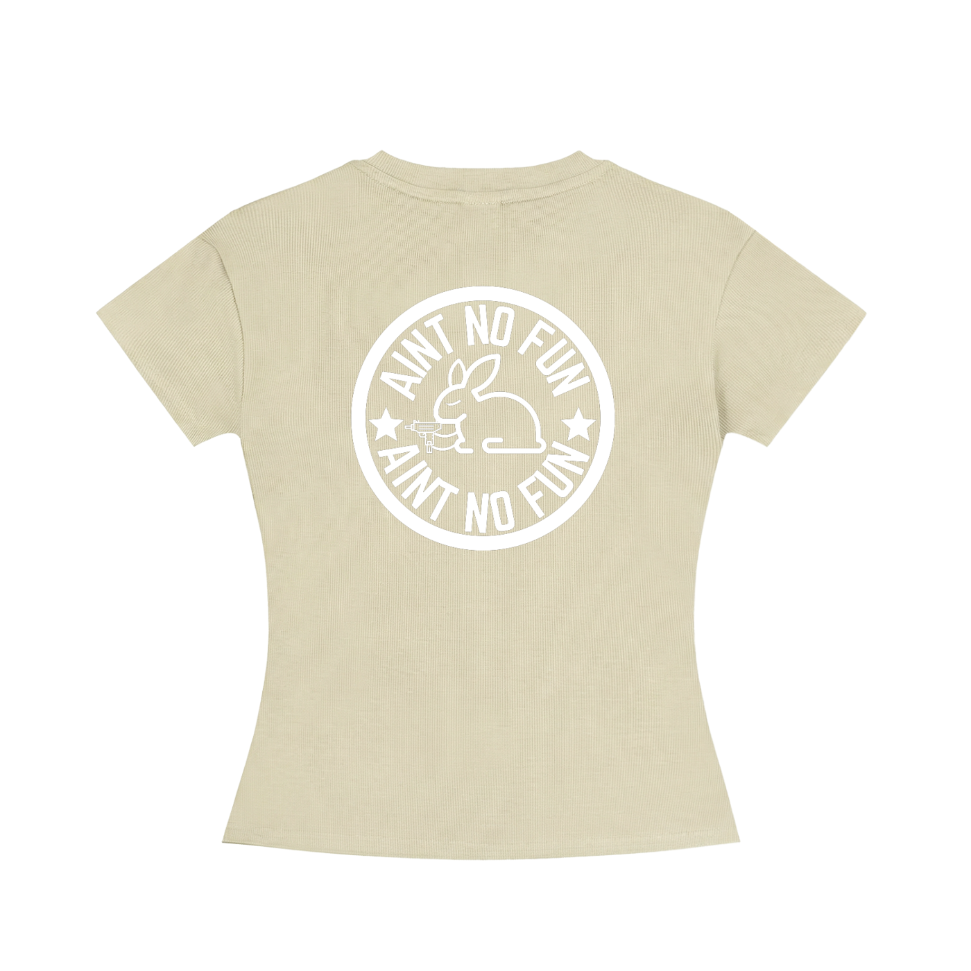 MACRABBIT (*SIZE UP FOR BEST FIT*)Women's Slim Fit Crewneck T-Shirt