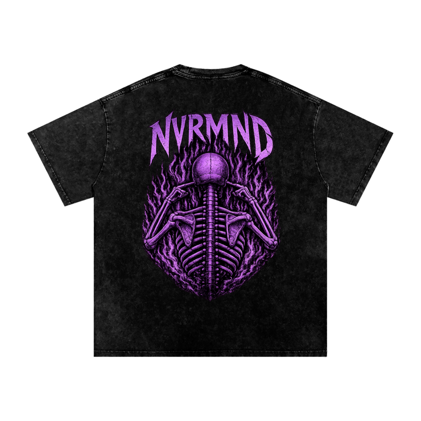 NVRMND Snow Washed Cotton T-Shirt