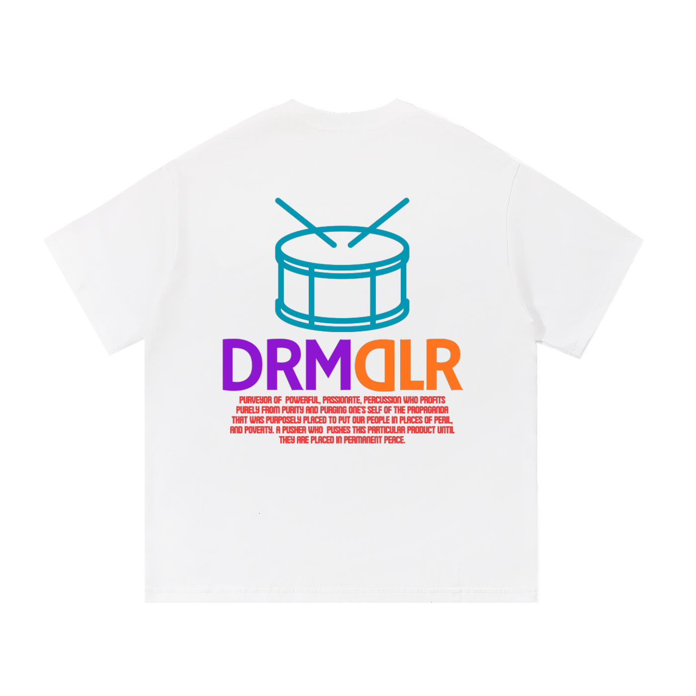 SHEILA E DRM DLR (*SIZE UP FOR BEST FIT) Essential Cotton T-Shirt