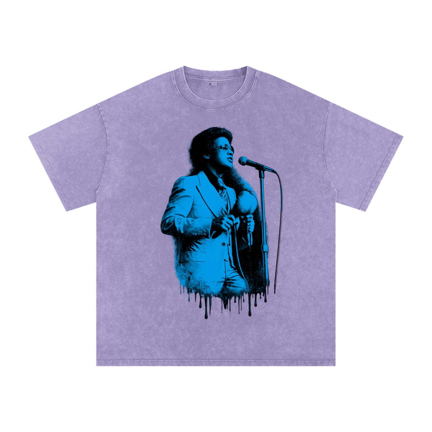 EL CANTANTÉ (*TRUE TO SIZE*) Snow Washed  Cotton T-Shirt