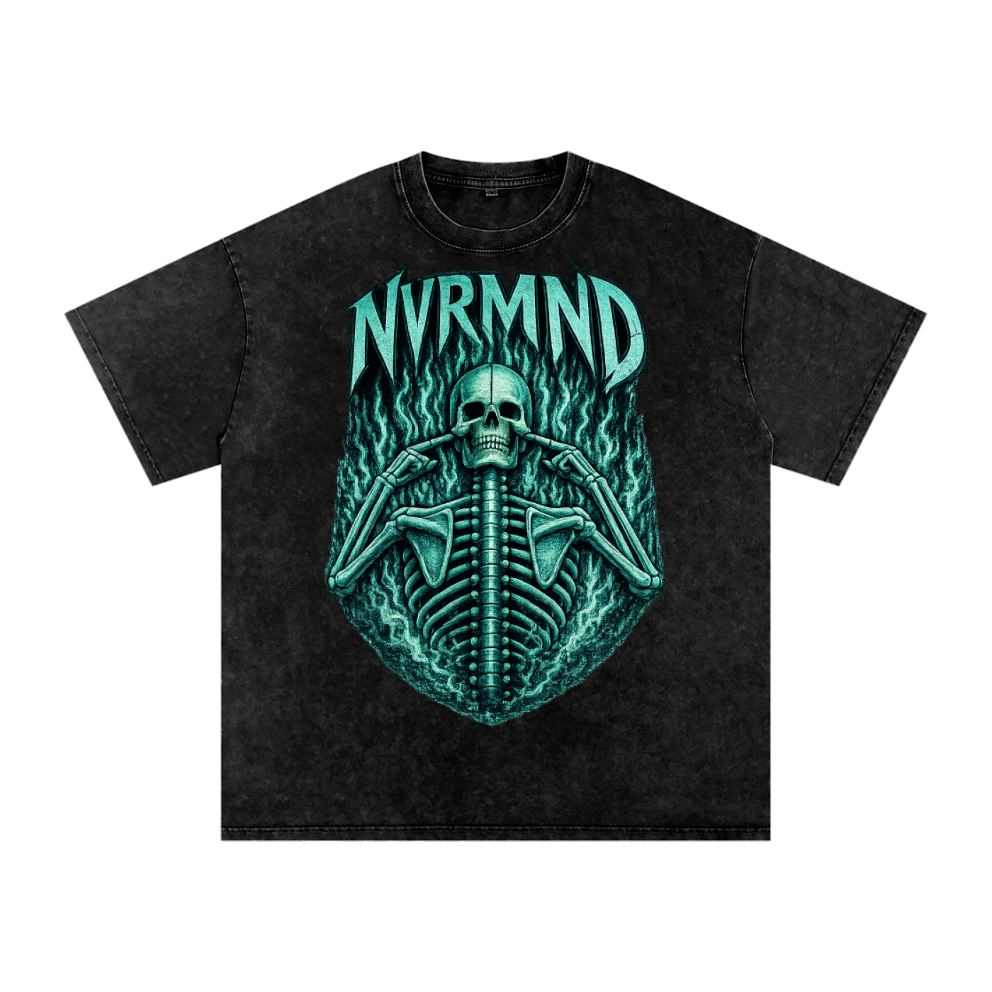 NVRMND Snow Washed Cotton T-Shirt