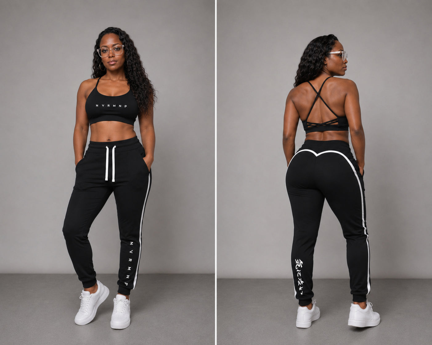 NVRMND (*SIZE UP FOR BEST FIT *)Women’s Color Block Yoga Leggings
