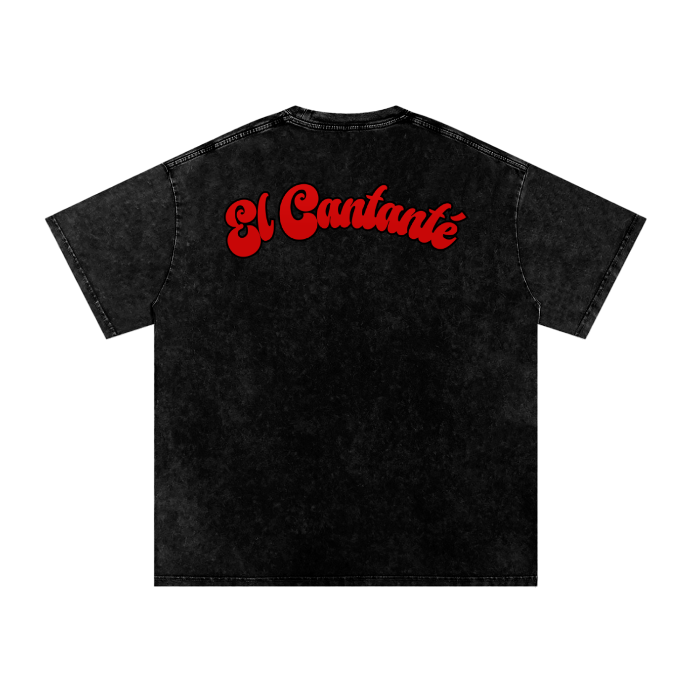EL CANTANTÉ (*TRUE TO SIZE*) Snow Washed  Cotton T-Shirt