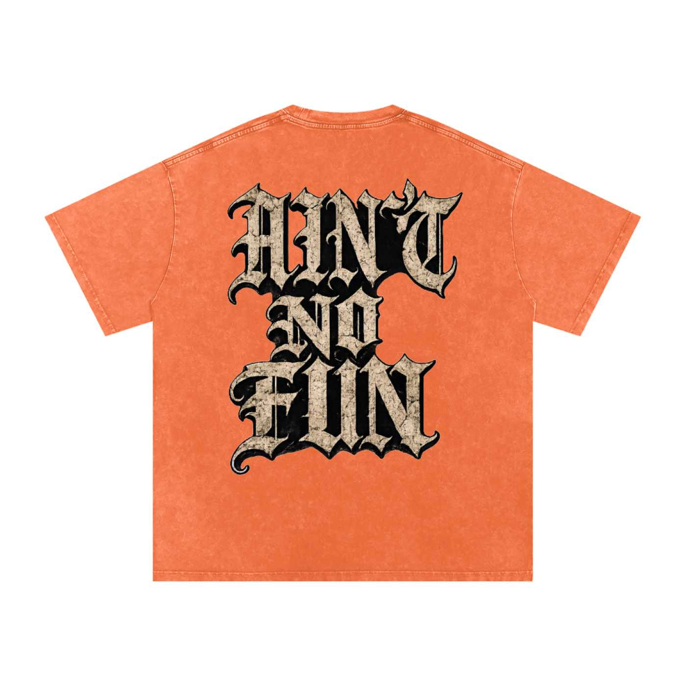 NEW RABBIT Snow Washed Oversized Cotton T-Shirt