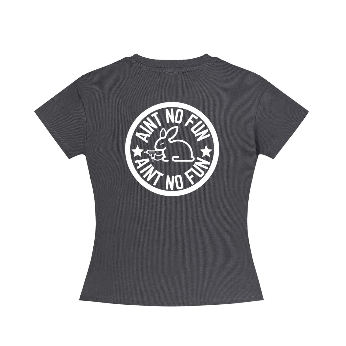 MACRABBIT Women's Slim Fit Crewneck T-Shirt