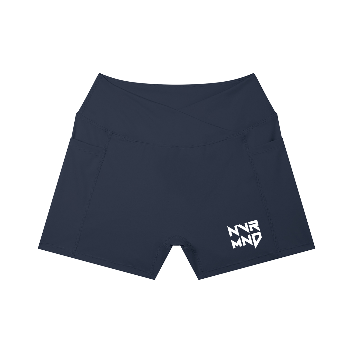 NVRMND Women’s High Rise Pocket Yoga Shorts