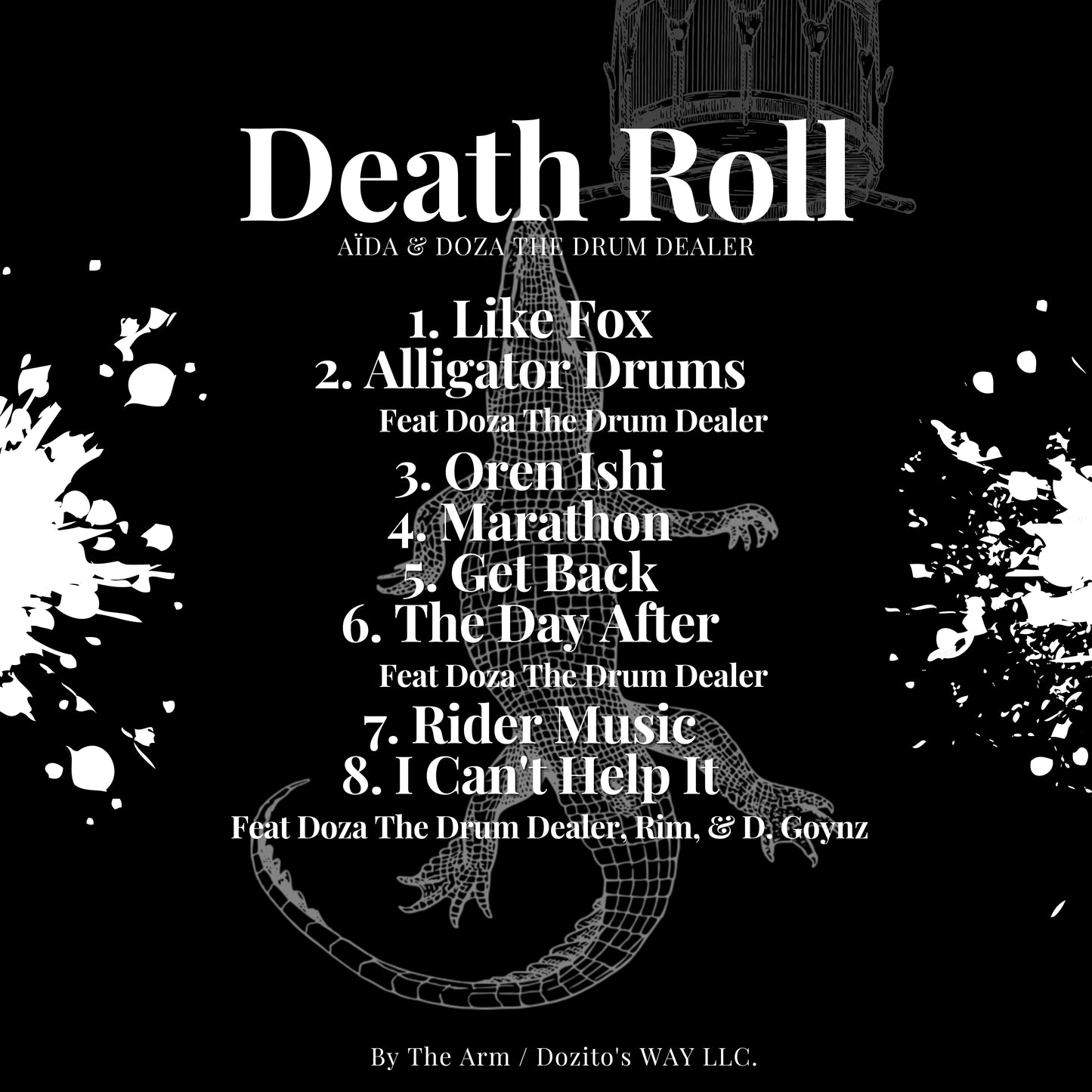 Death Roll The Album by Aïda and Doza the Drum Dealer