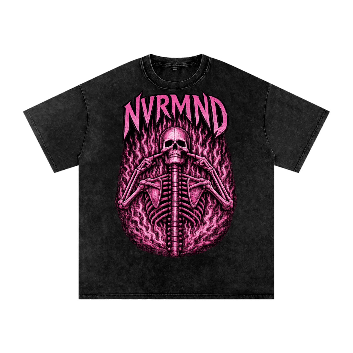NVRMND Snow Washed Cotton T-Shirt