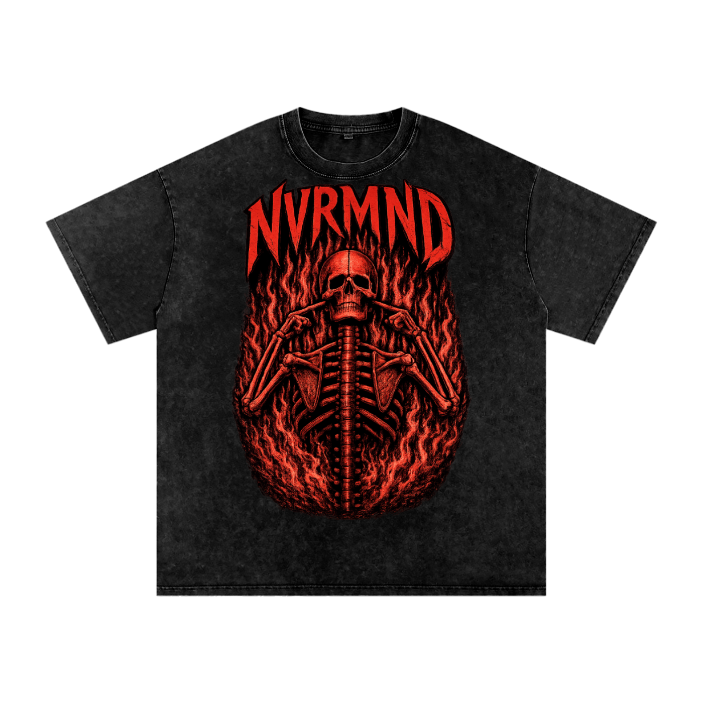 NVRMND Snow Washed Cotton T-Shirt