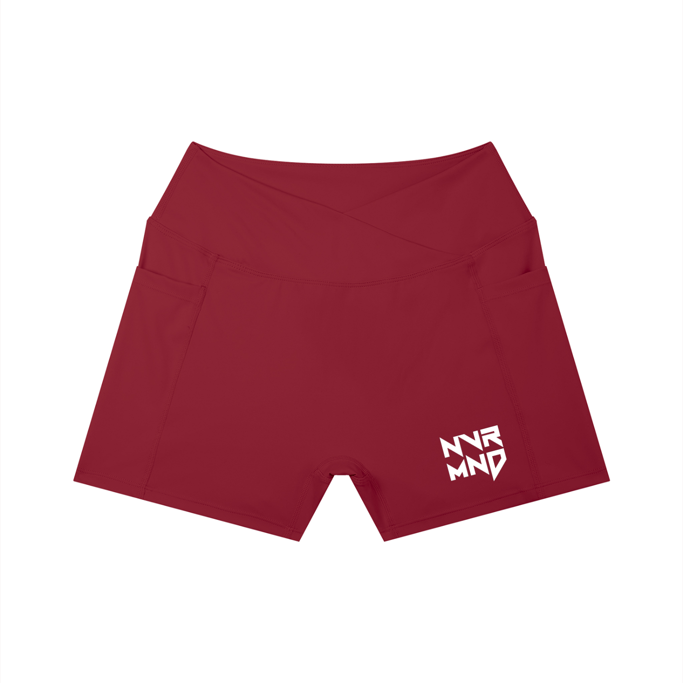 NVRMND Women’s High Rise Pocket Yoga Shorts