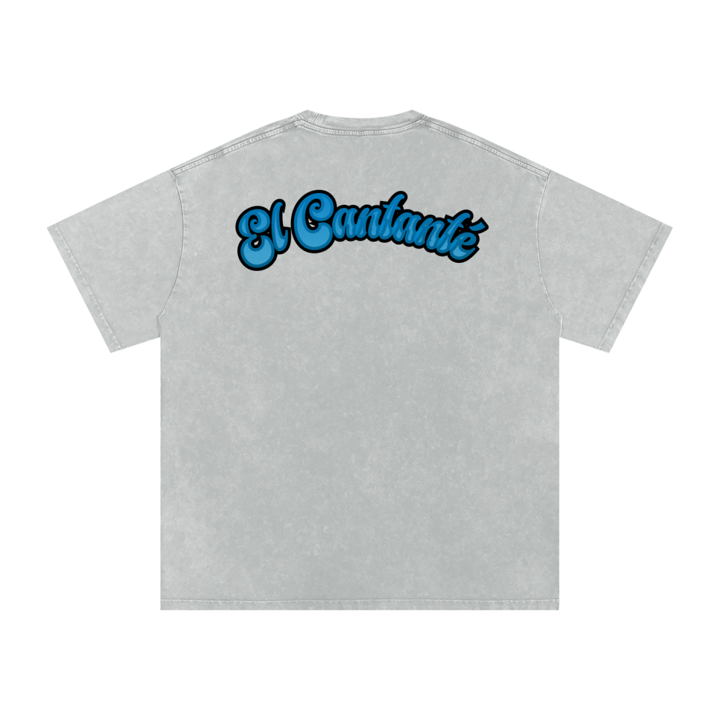 EL CANTANTÉ (*TRUE TO SIZE*) Snow Washed  Cotton T-Shirt
