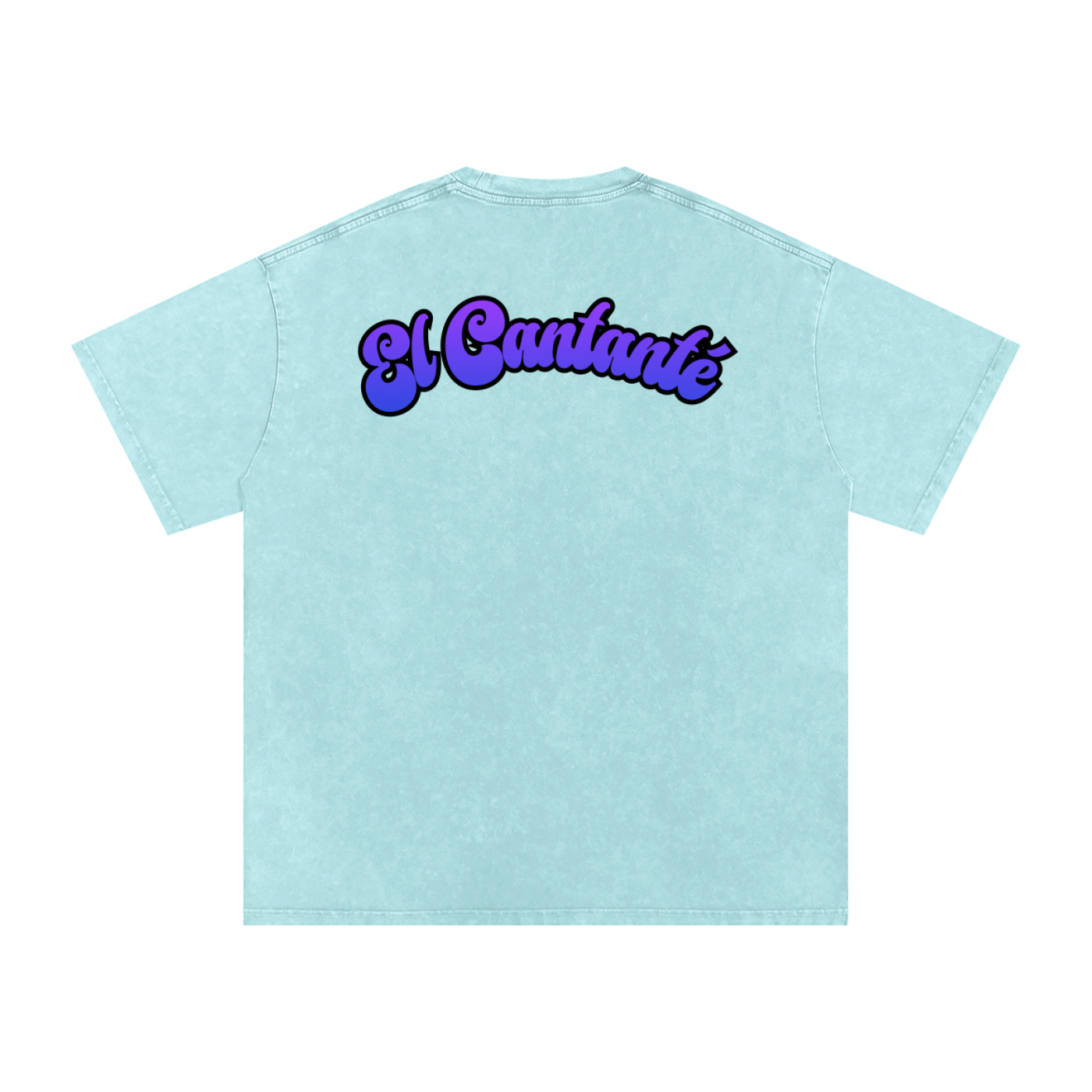 EL CANTANTÉ (*TRUE TO SIZE*) Snow Washed  Cotton T-Shirt