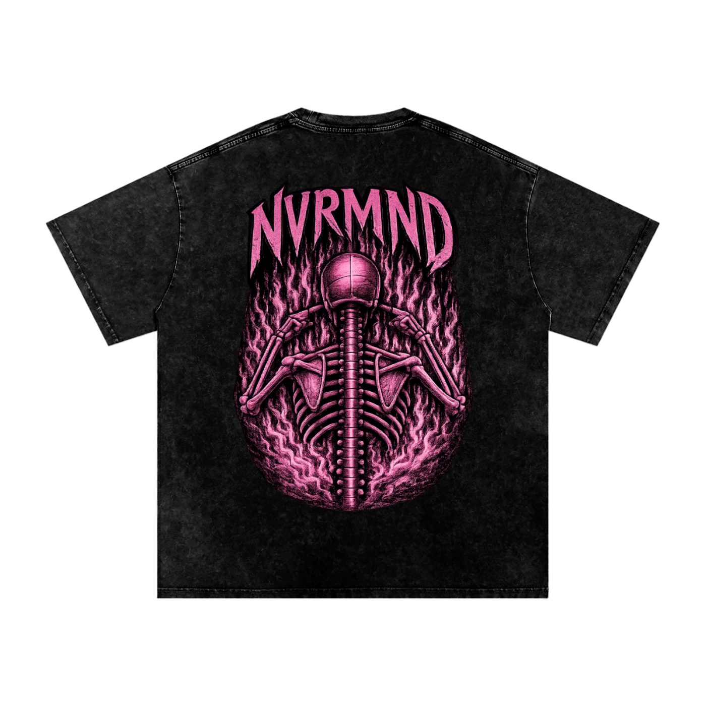 NVRMND Snow Washed Cotton T-Shirt