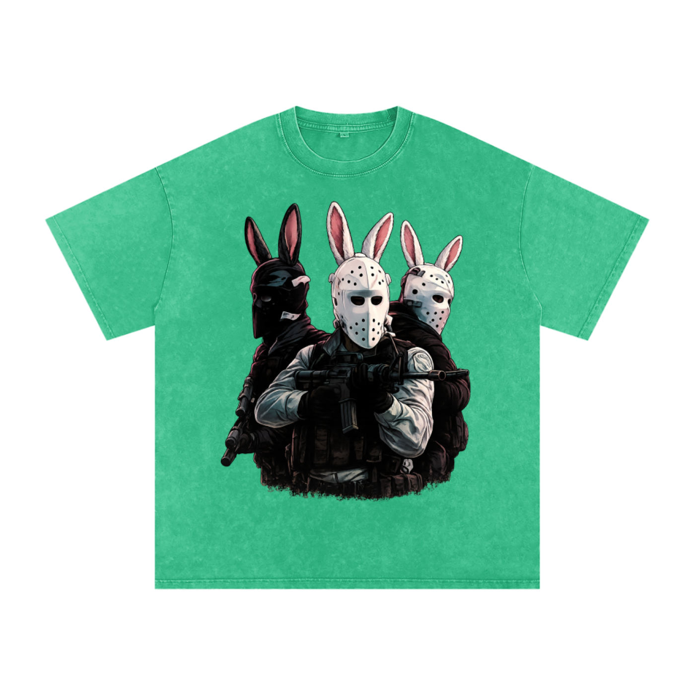 HEAT OPT 2 Snow Washed (*SIZE UP FOR OVERSIZED FIT*)Oversized Cotton T-Shirt