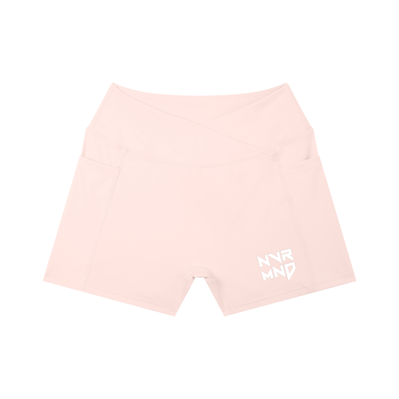 NVRMND Women’s High Rise Pocket Yoga Shorts