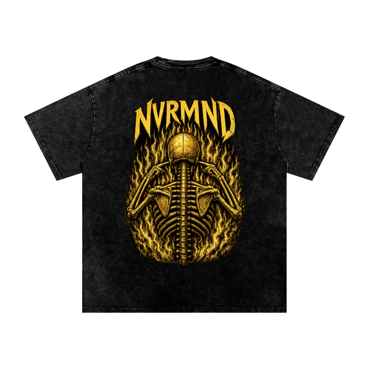 NVRMND Snow Washed Cotton T-Shirt