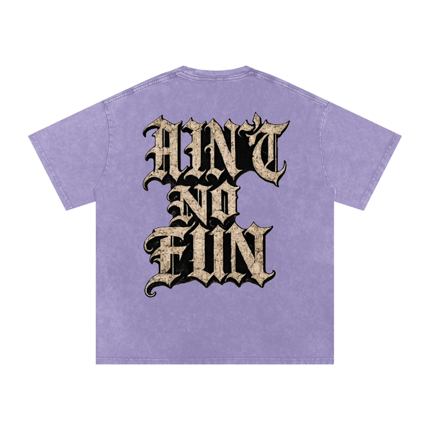 NEW RABBIT Snow Washed Oversized Cotton T-Shirt