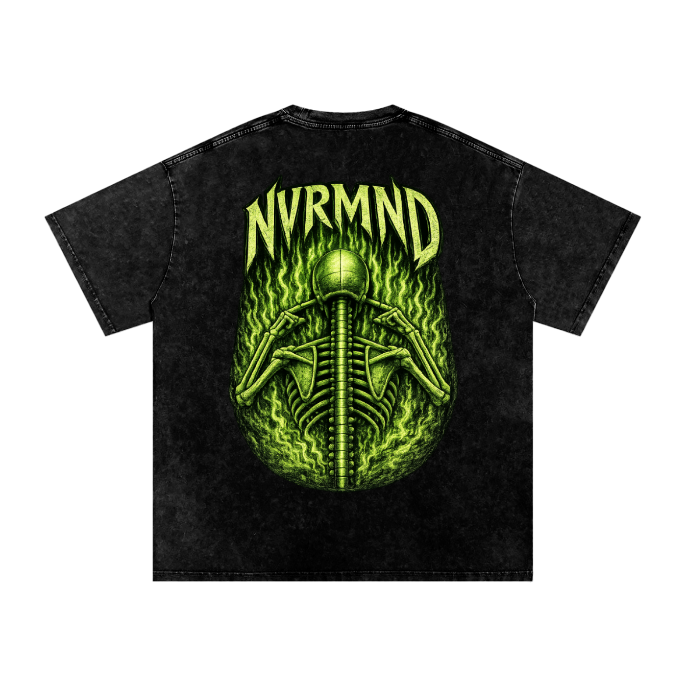 NVRMND Snow Washed Cotton T-Shirt