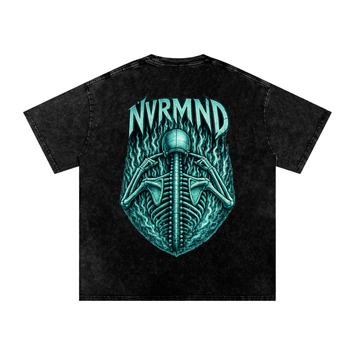 NVRMND Snow Washed Cotton T-Shirt