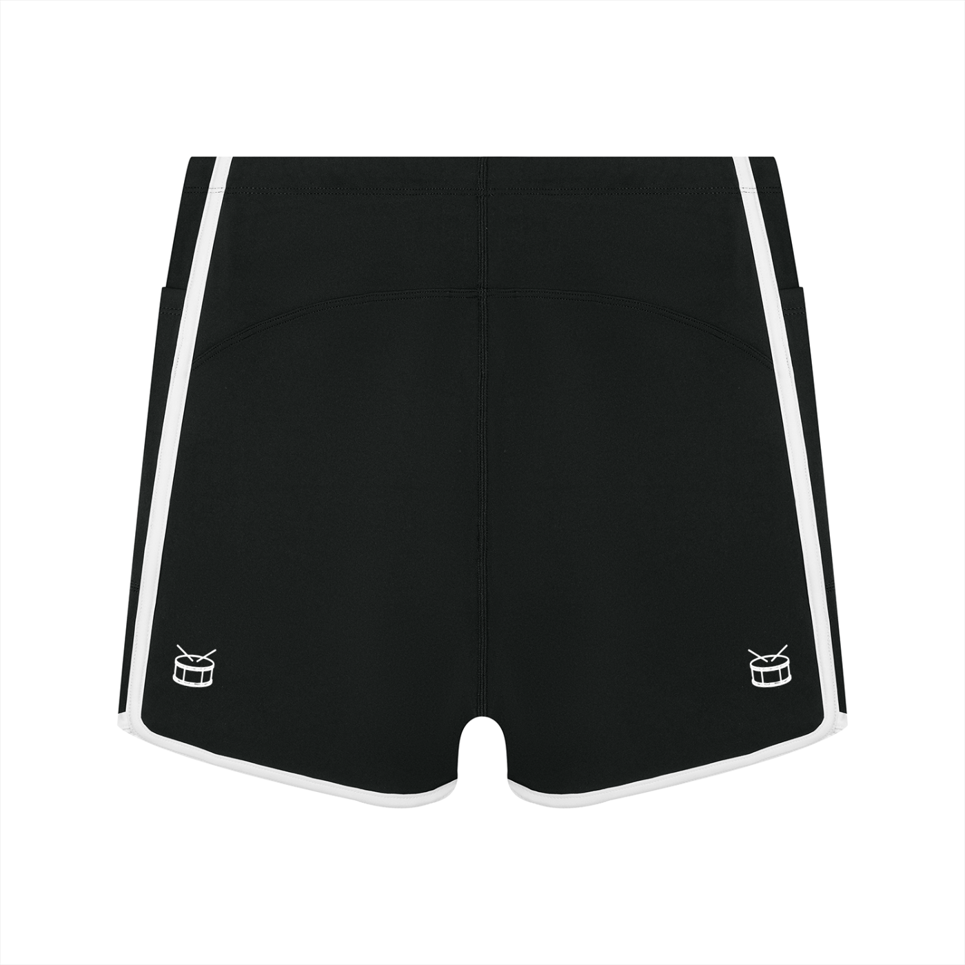 AIN'T NO FUN Women's High Rise Color Block Yoga Shorts