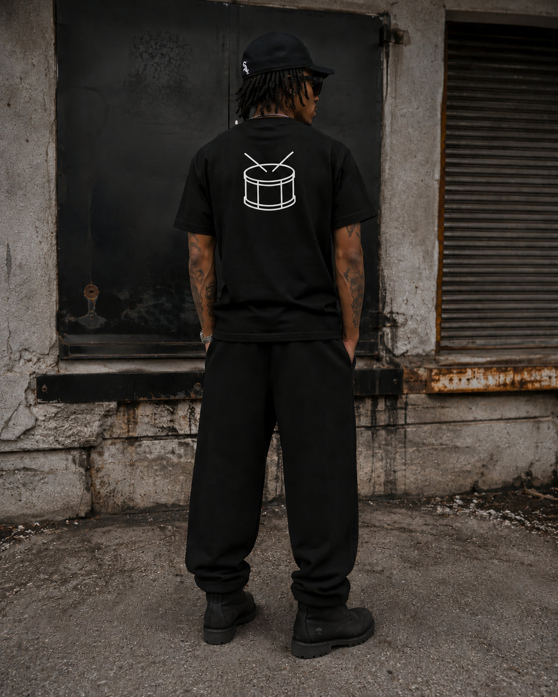 The Drummer (*SIZE UP FOR BEST FIT)EssentialCotton T-Shirt