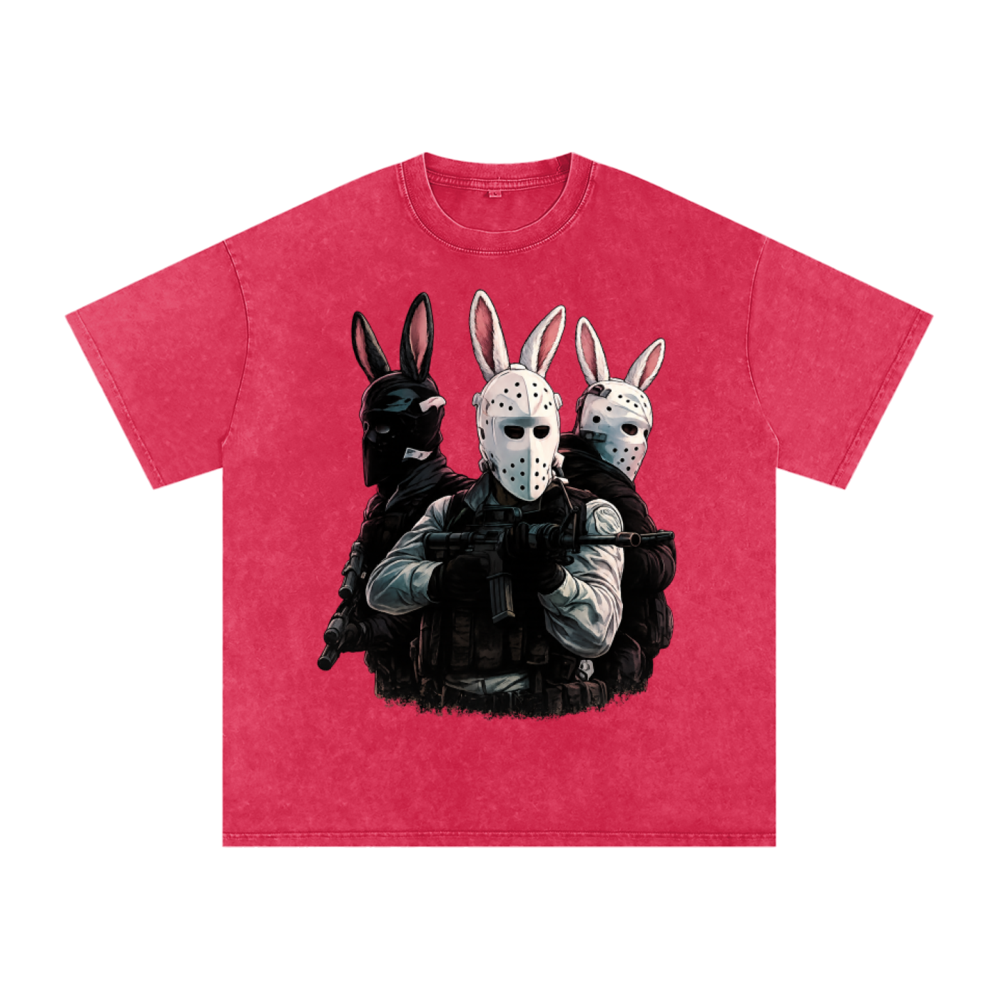 HEAT OPT 2 Snow Washed (*SIZE UP FOR OVERSIZED FIT*)Oversized Cotton T-Shirt