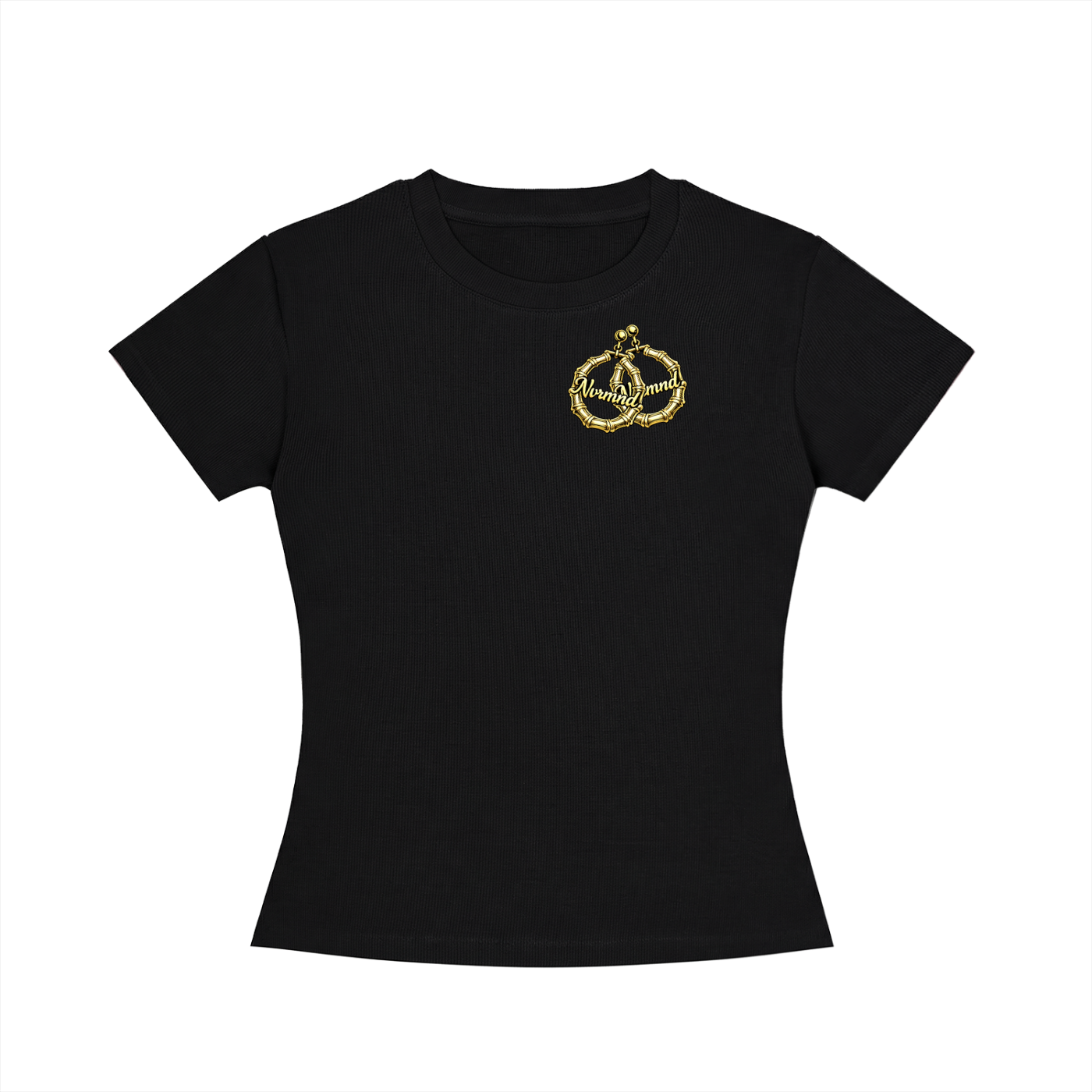 NVRMND Women's Slim Fit Crewneck T-Shirt
