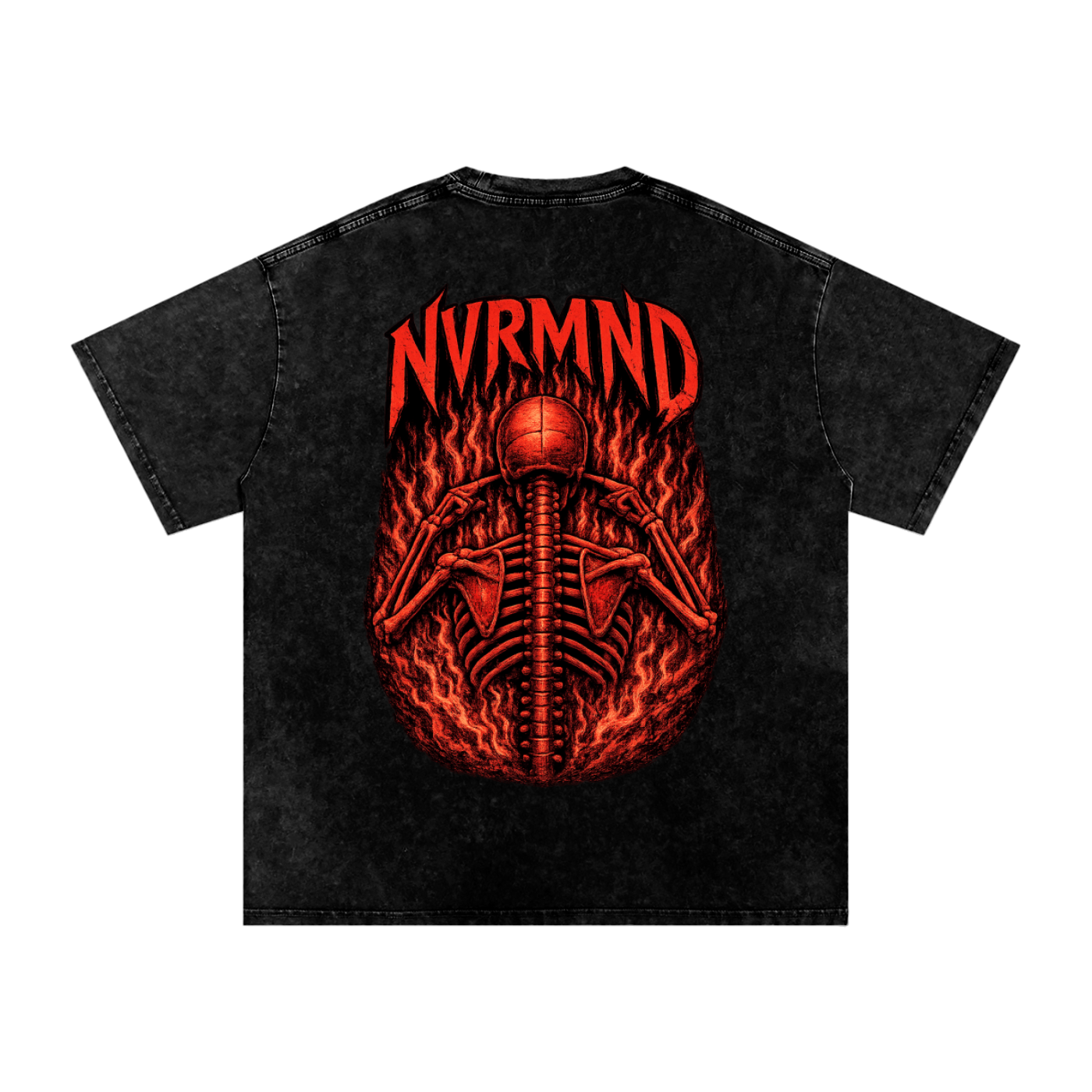NVRMND Snow Washed Cotton T-Shirt