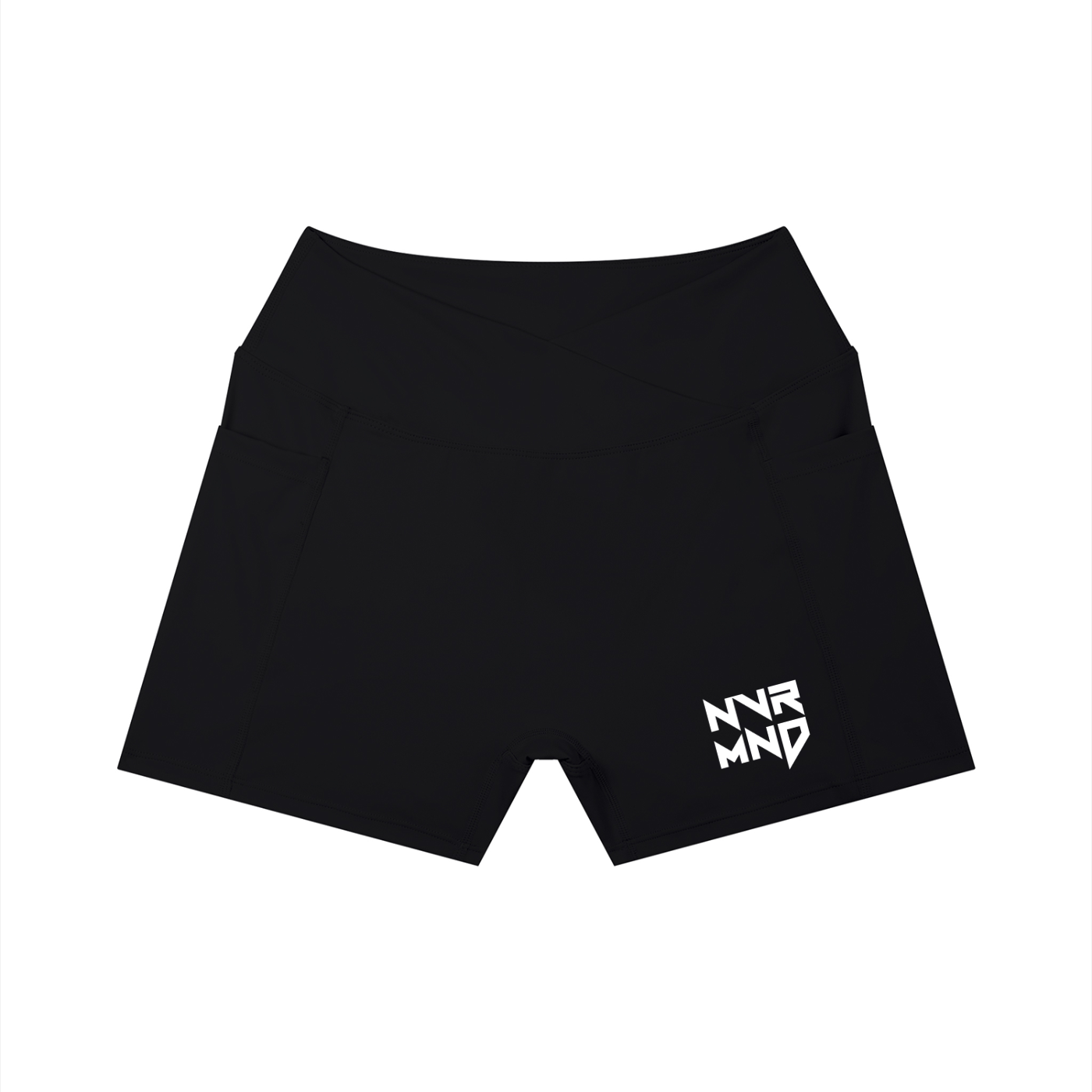 NVRMND Women’s High Rise Pocket Yoga Shorts