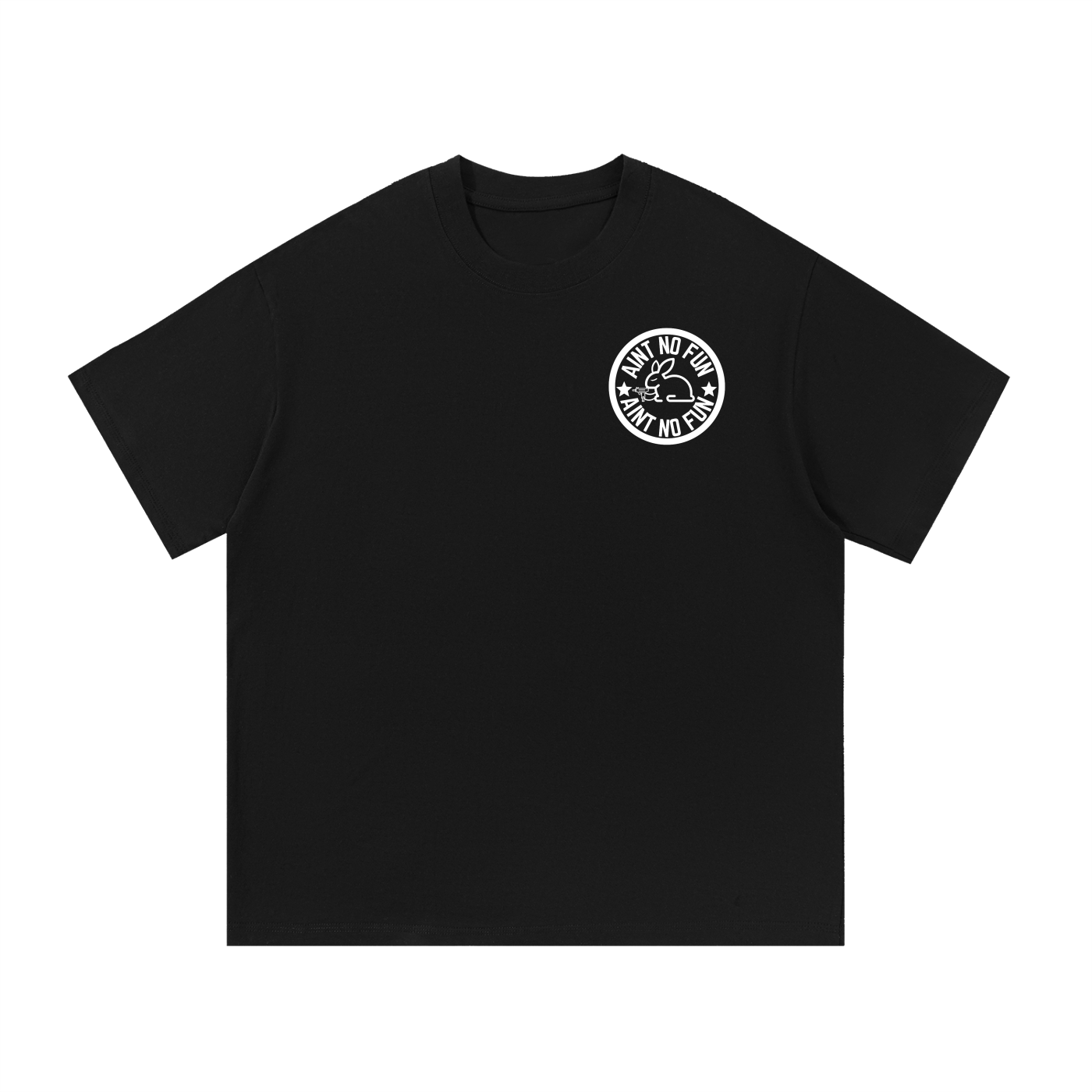 RABBIT LOGO Essential Cotton T-Shirt