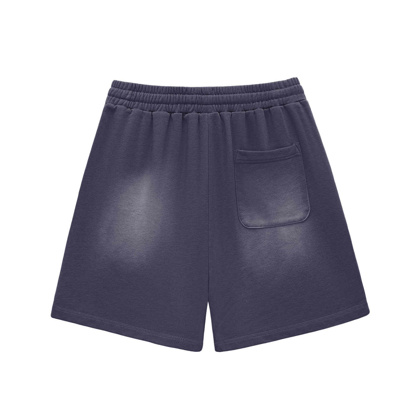 NARCOTECHS (*SIZE UP FOR BEST FIT *)Fade Raw Edge Cotton Shorts (*SIZE UP FOR BEST FIT*)