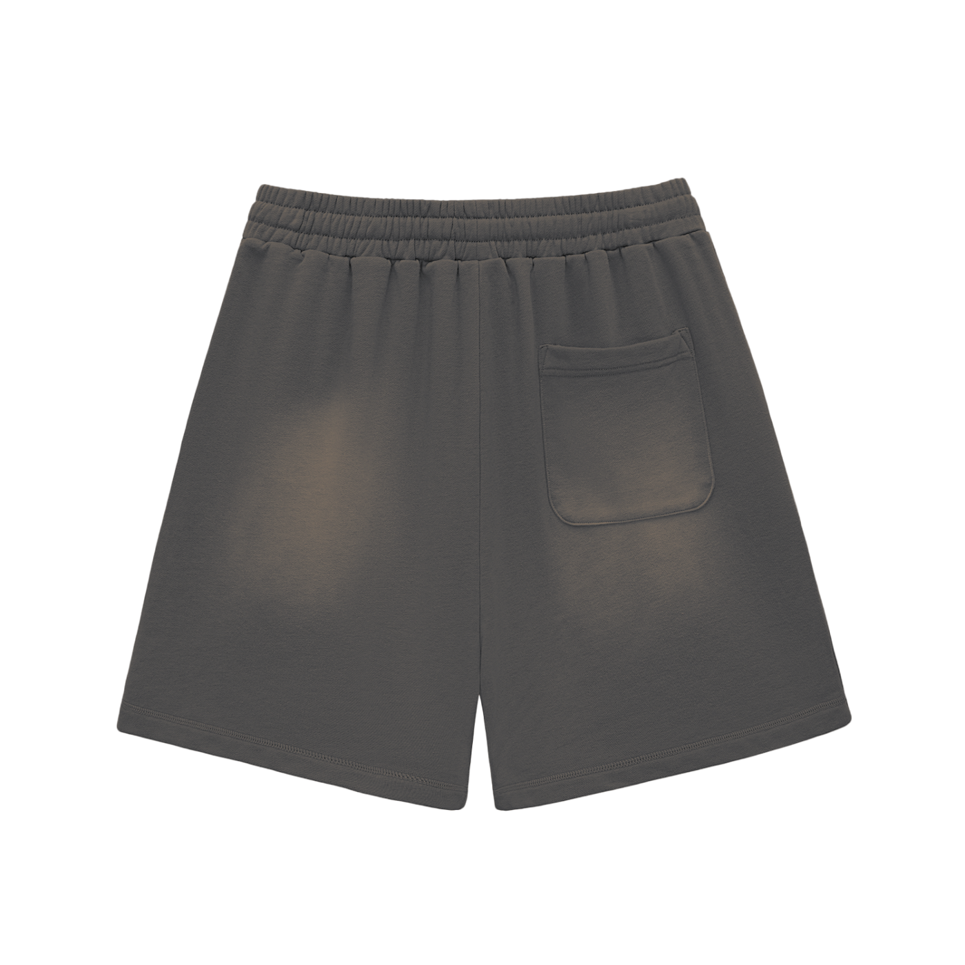 NARCOTECHS (*SIZE UP FOR BEST FIT *)Fade Raw Edge Cotton Shorts (*SIZE UP FOR BEST FIT*)