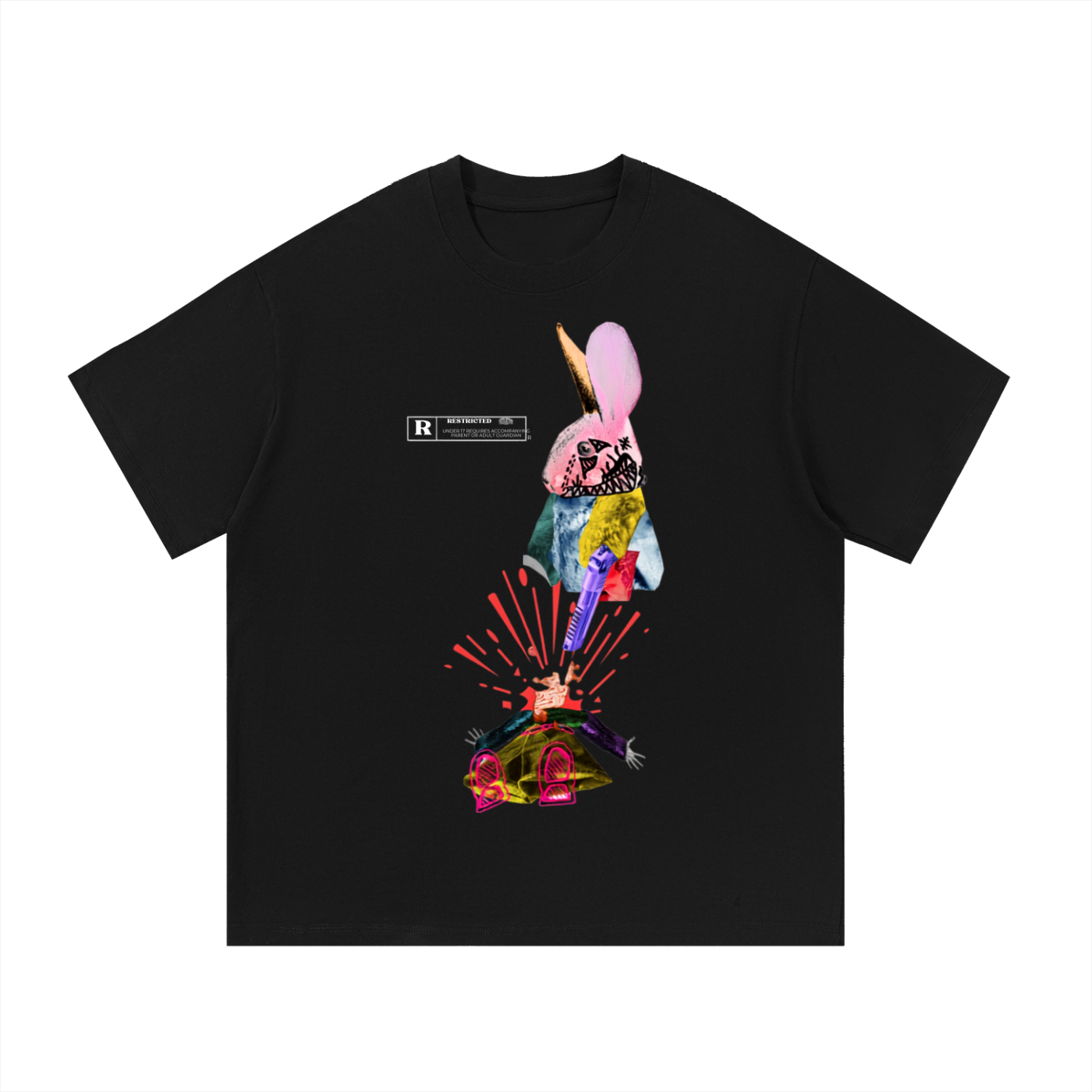 RABBIT 4 Essential Cotton T-Shirt