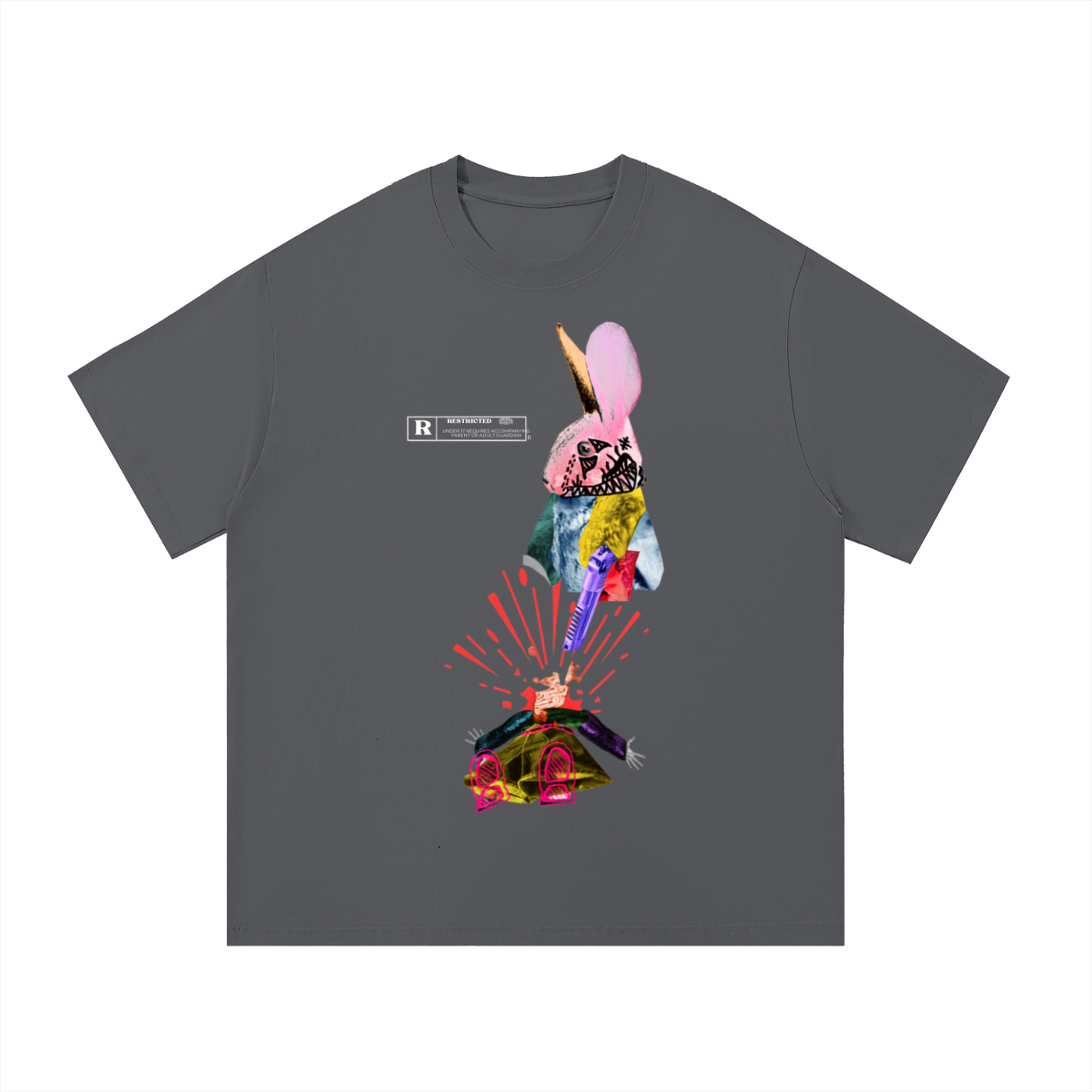RABBIT 4 Essential Cotton T-Shirt