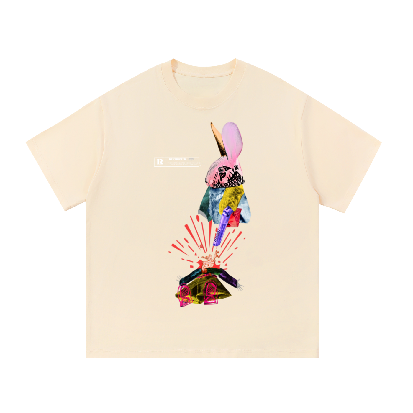 RABBIT 4 Essential Cotton T-Shirt