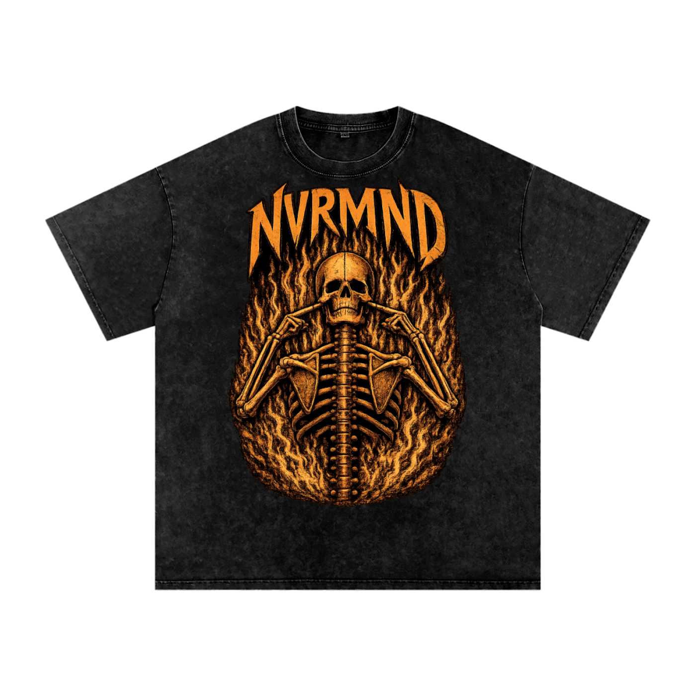 NVRMND Snow Washed Cotton T-Shirt