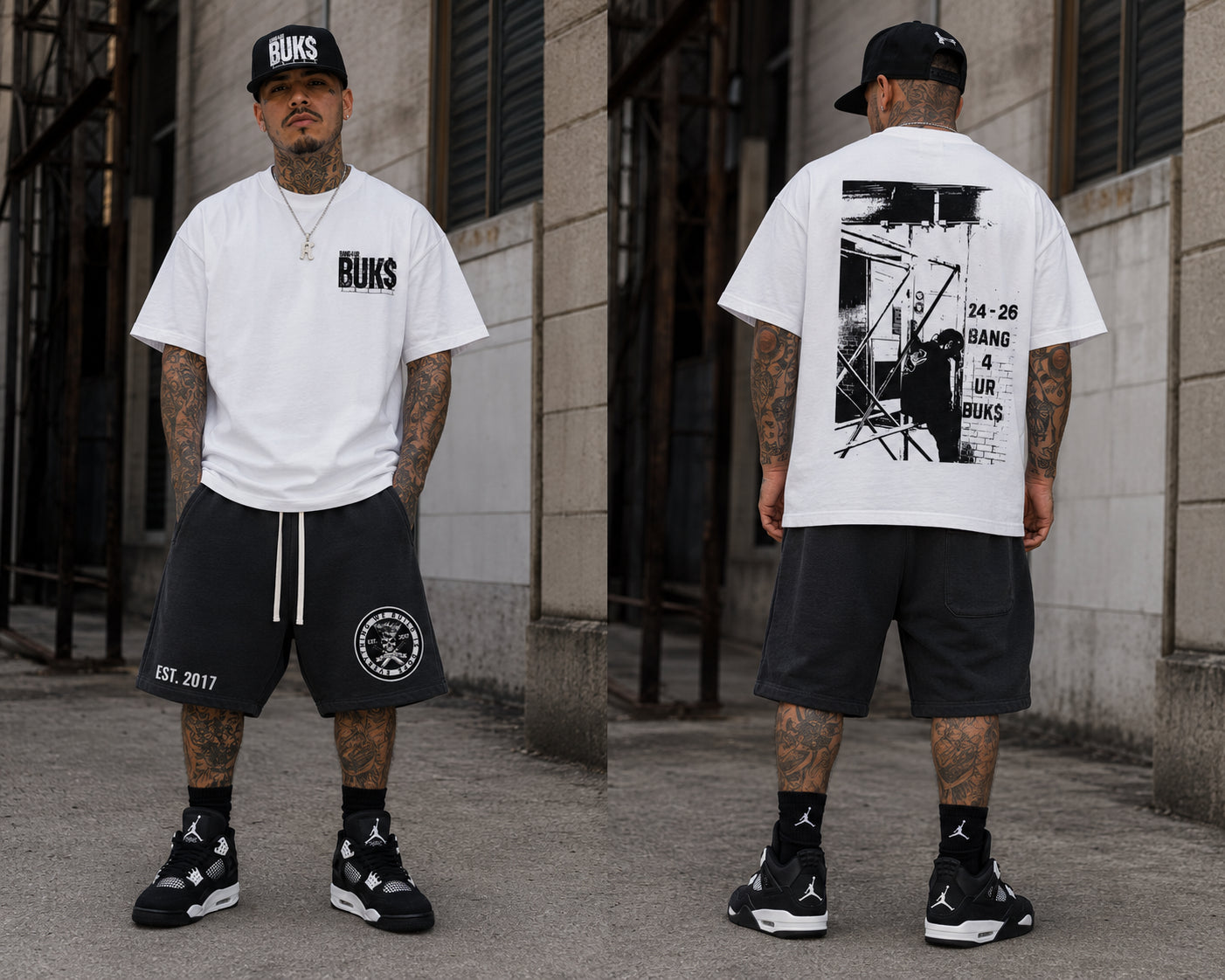 MO BUKS (*SIZE UP FOR BEST FIT)Essential Cotton T-Shirt