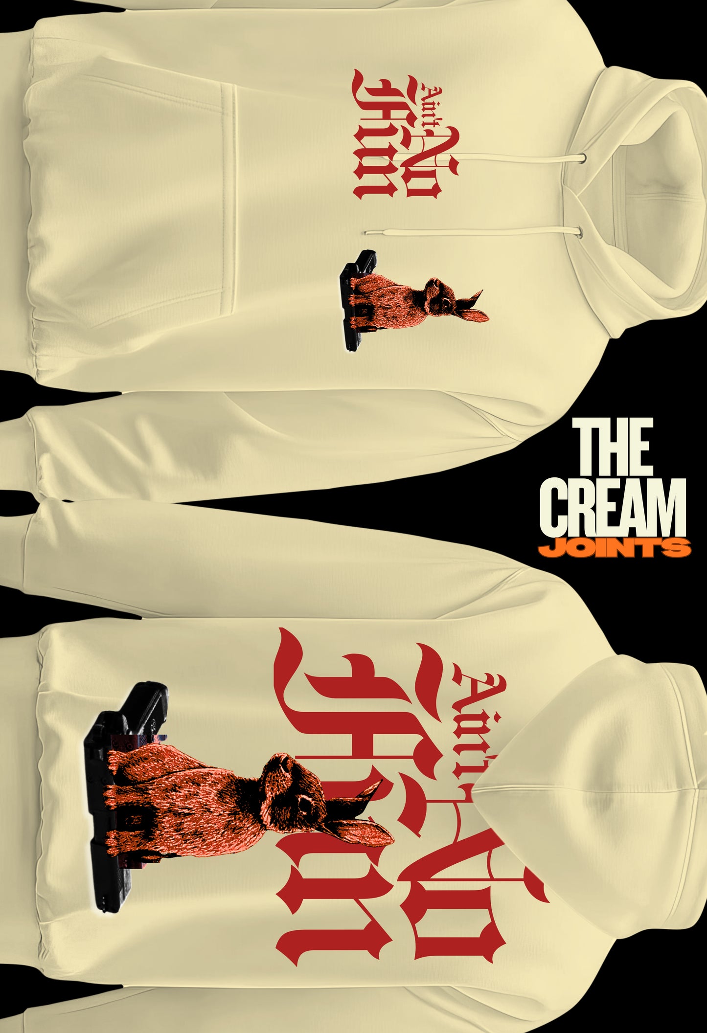 The Cream Joints (Rabbit Hoodies)