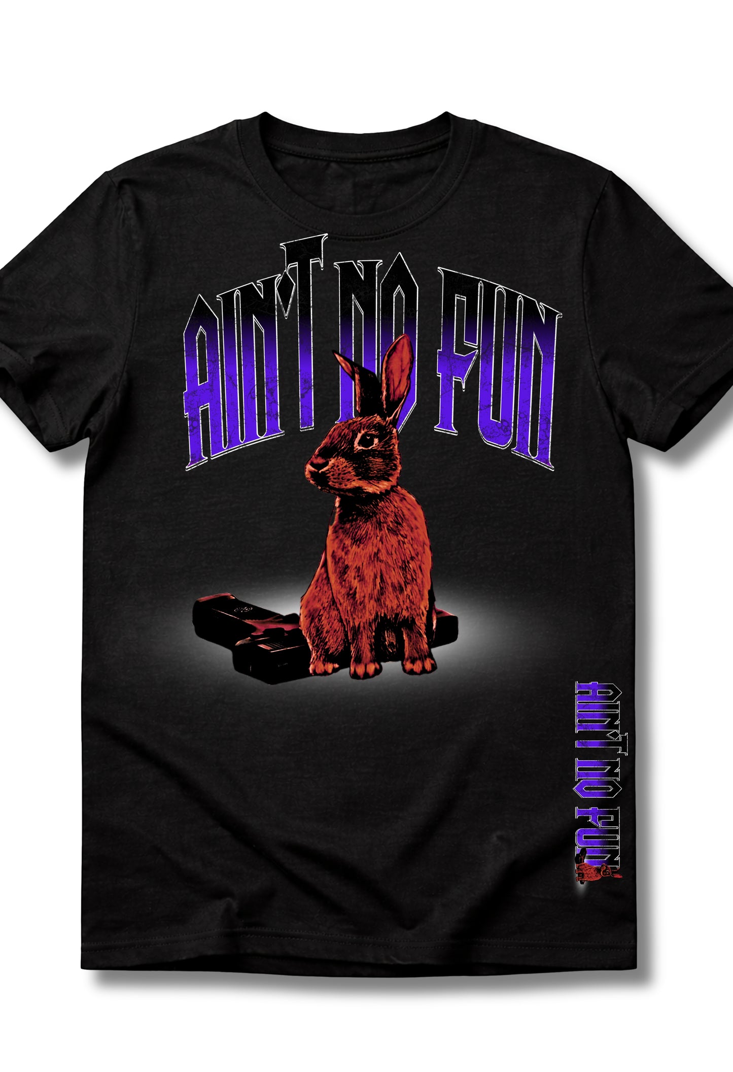 New AIN'T NO FUN WHEN THE RABBIT GOT THE GUN TEES