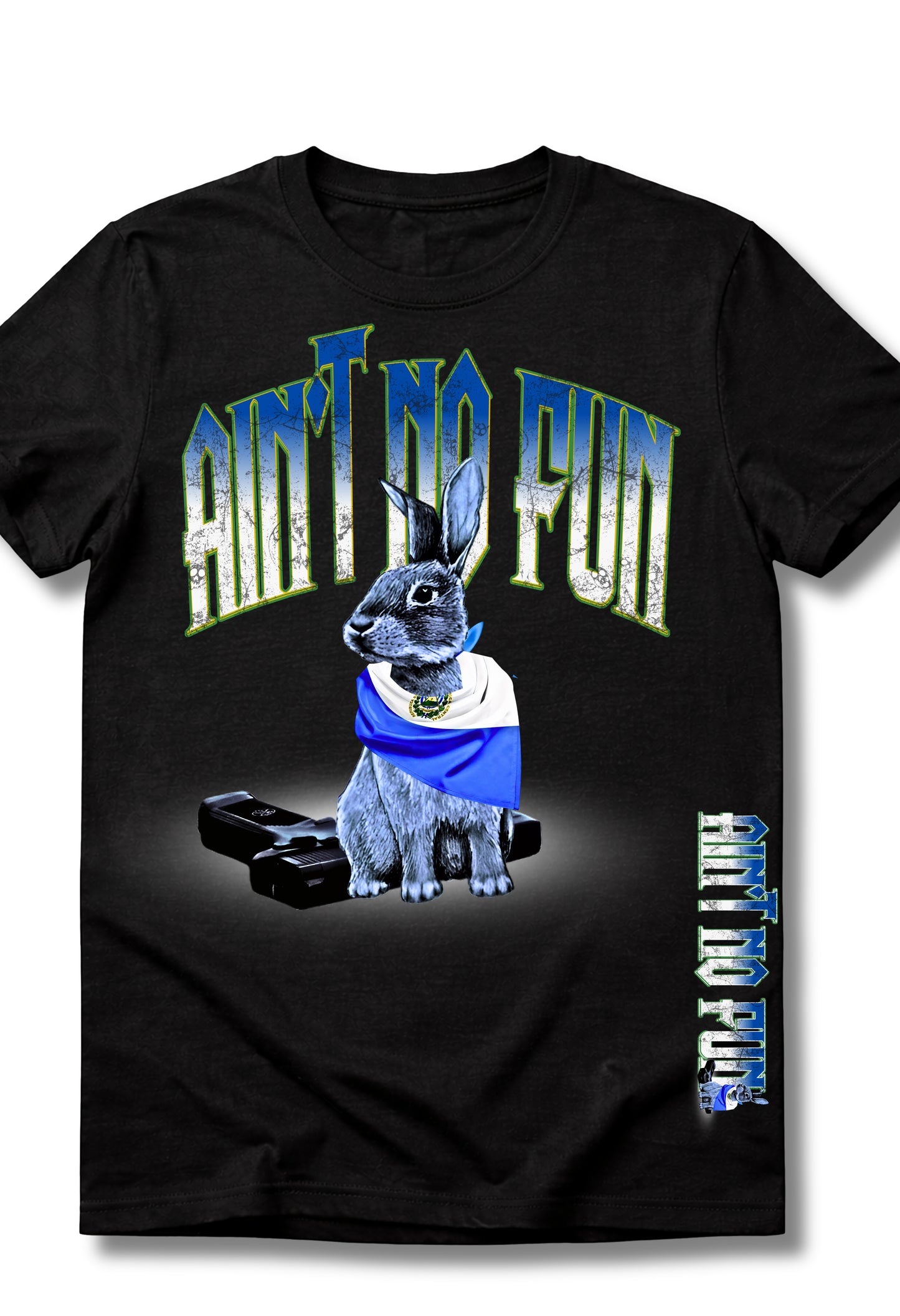 New AIN'T NO FUN WHEN THE RABBIT GOT THE GUN TEES