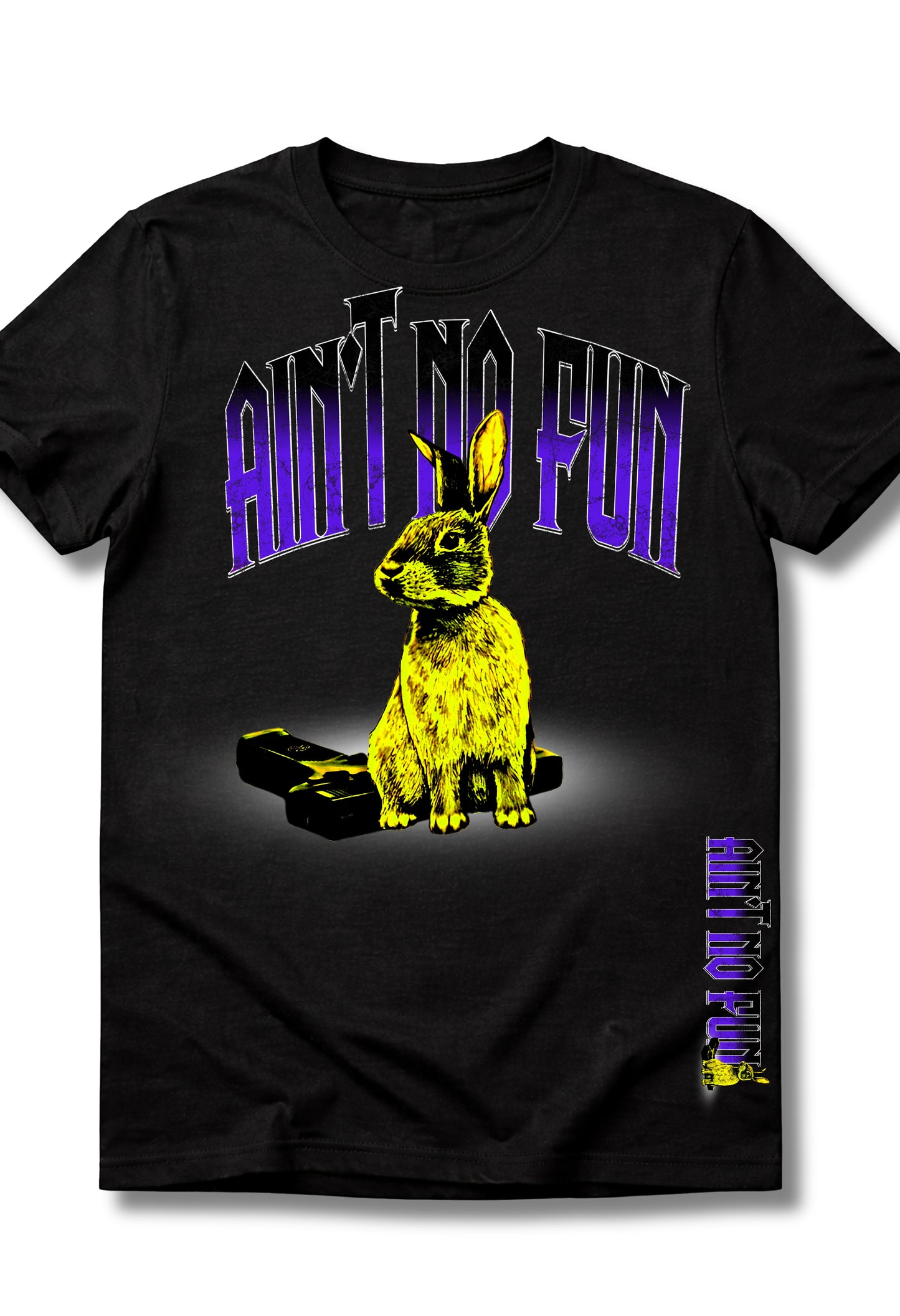 New AIN'T NO FUN WHEN THE RABBIT GOT THE GUN TEES