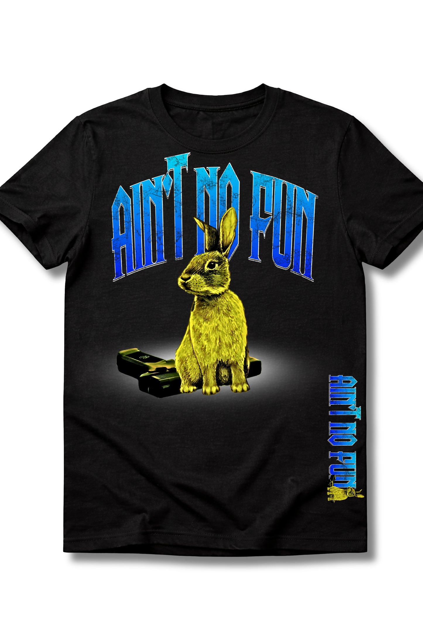 New AIN'T NO FUN WHEN THE RABBIT GOT THE GUN TEES