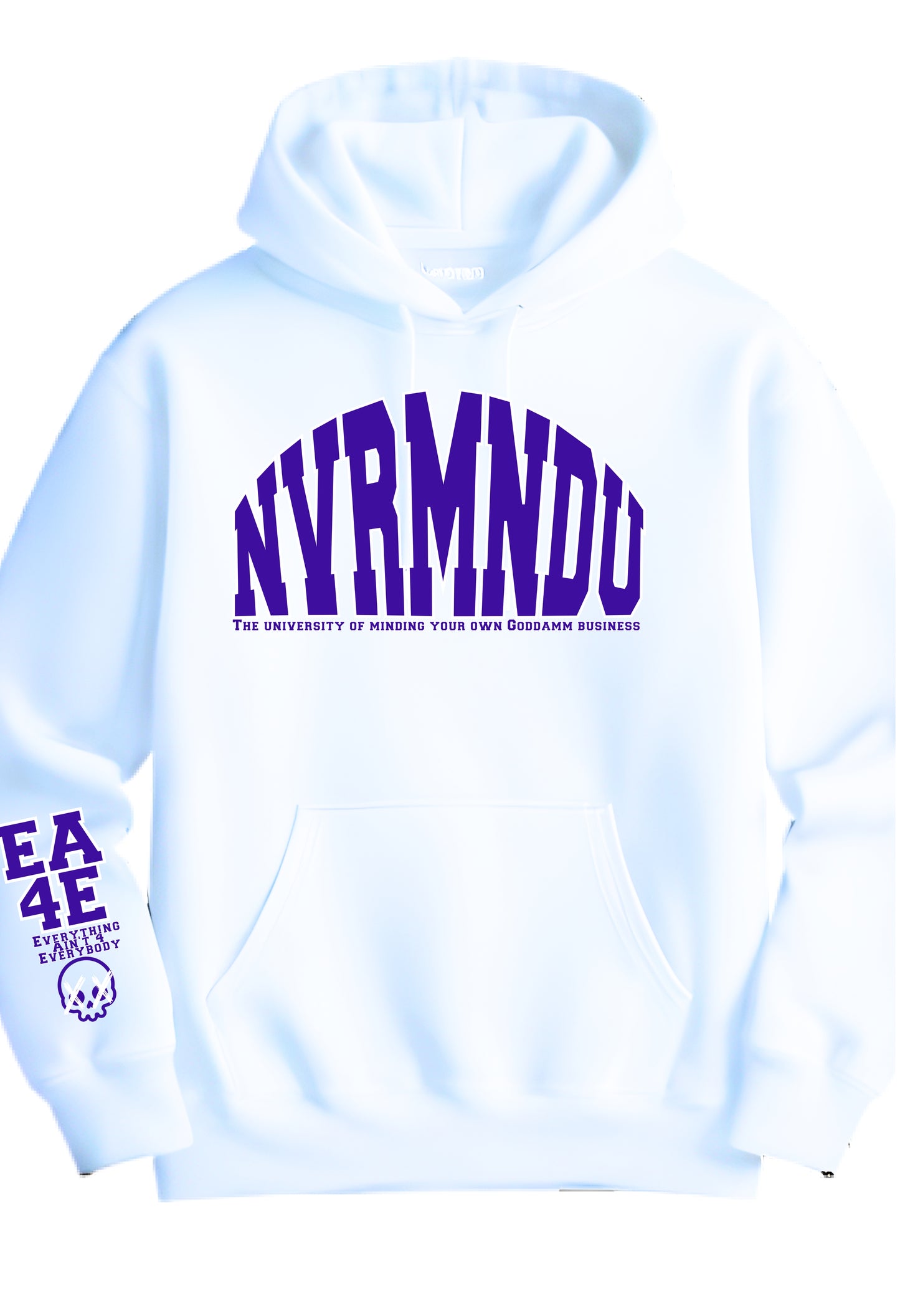 NVRMNDU University Hoodies