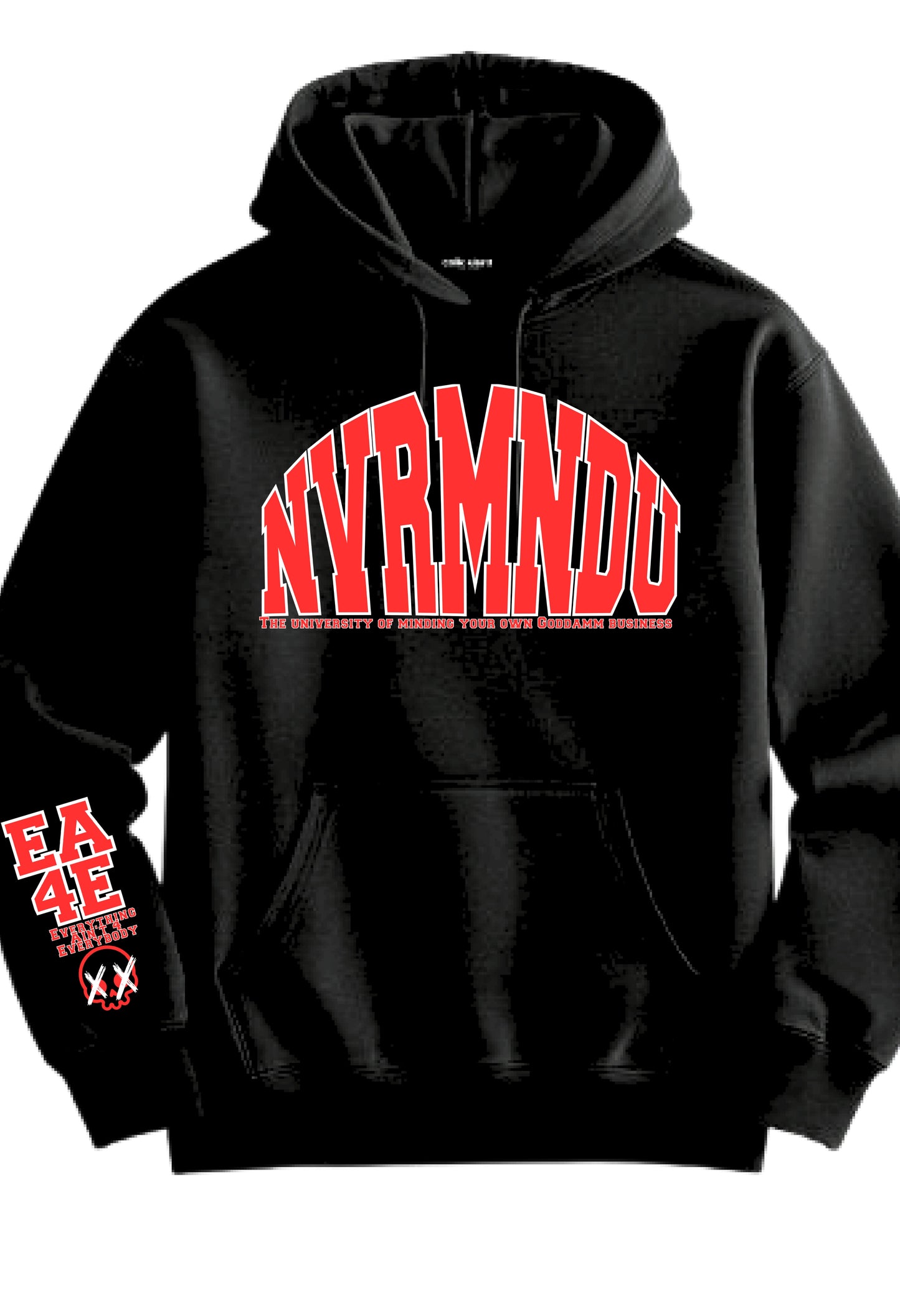 NVRMNDU University Hoodies