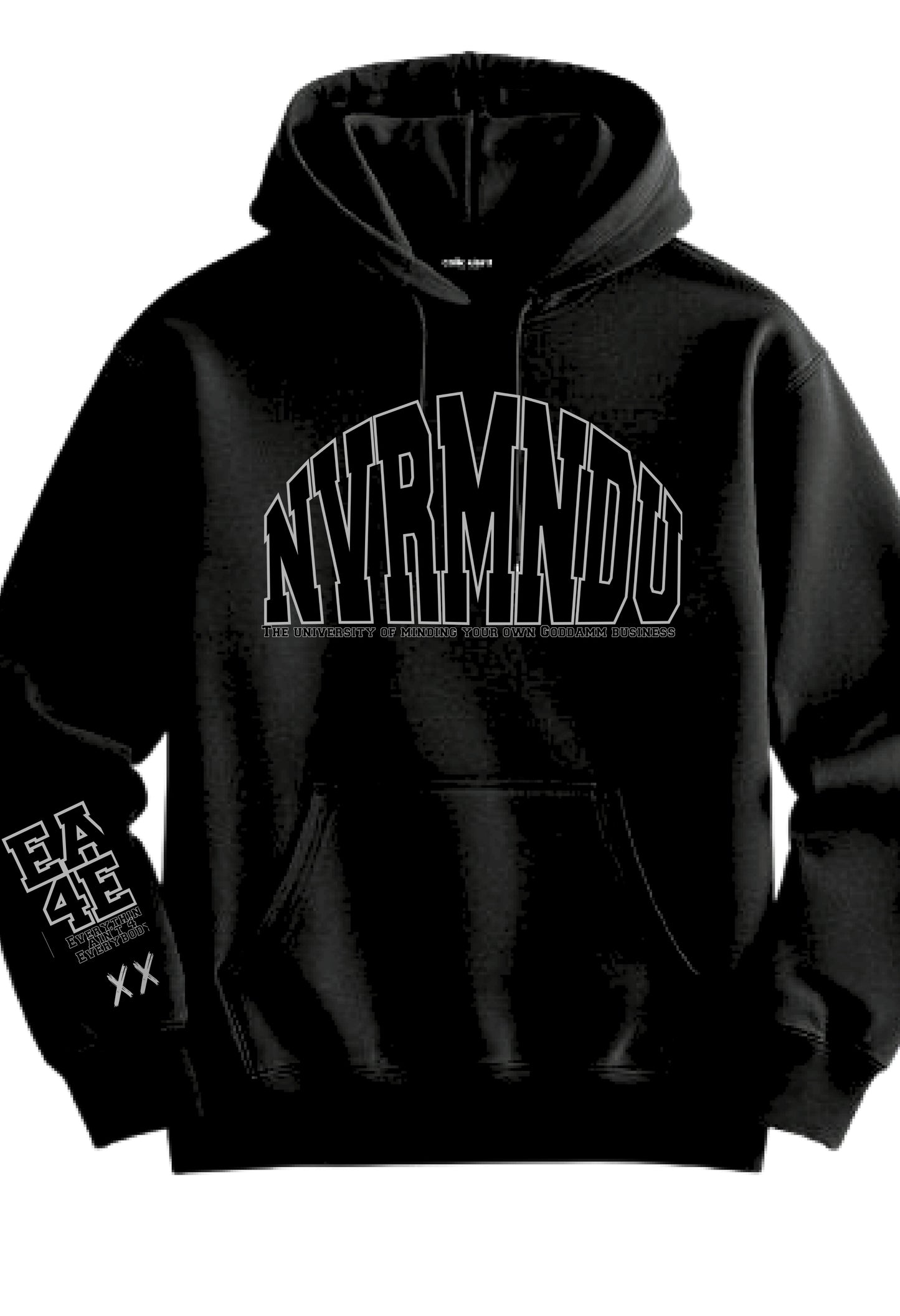 NVRMNDU University Hoodies