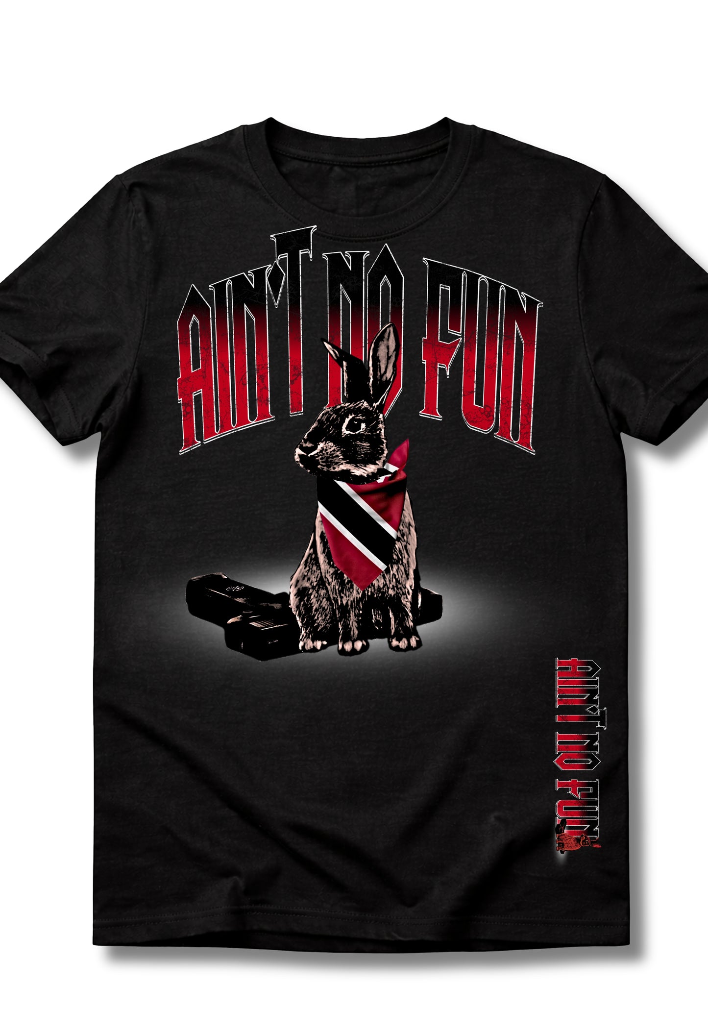 New AIN'T NO FUN WHEN THE RABBIT GOT THE GUN TEES