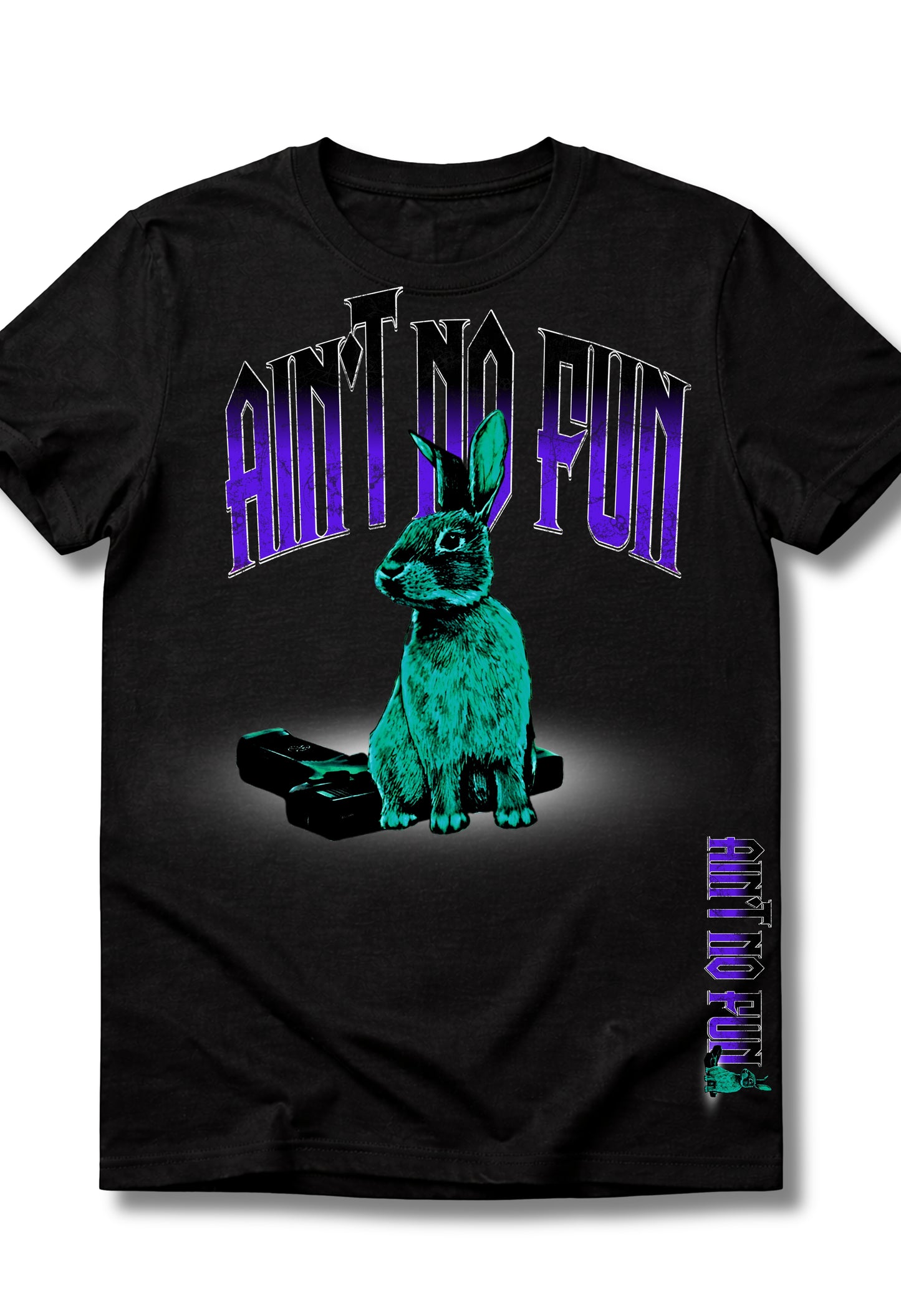New AIN'T NO FUN WHEN THE RABBIT GOT THE GUN TEES