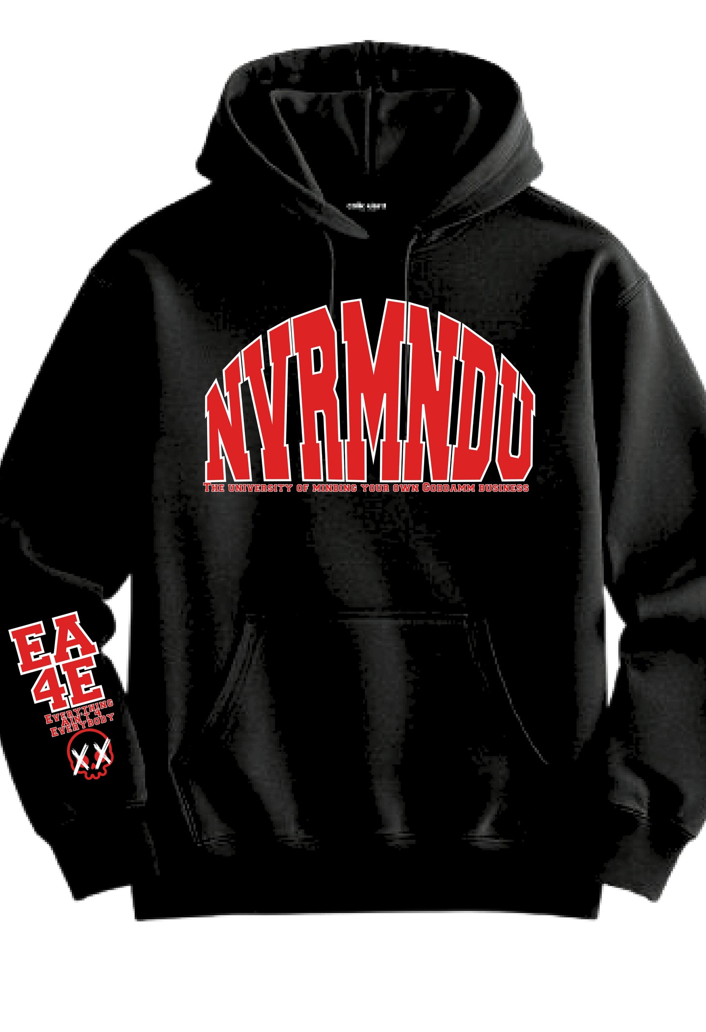 NVRMNDU University Hoodies