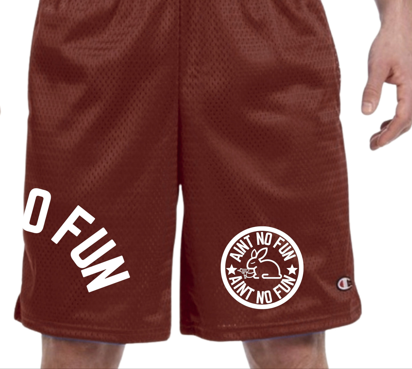 Aint No Fun Champion Mesh Shorts