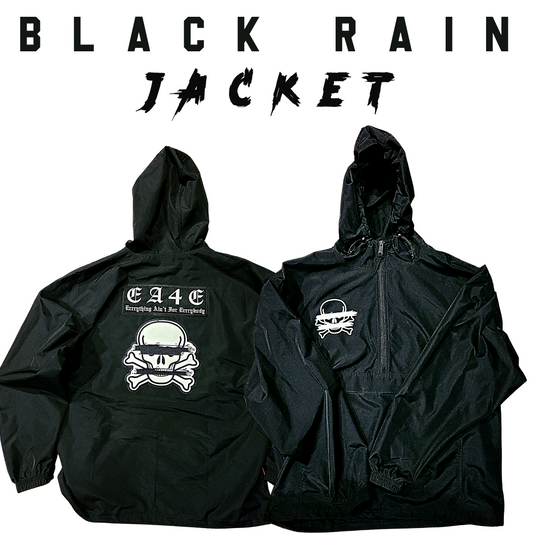 Black Rain Jacket by Doza
